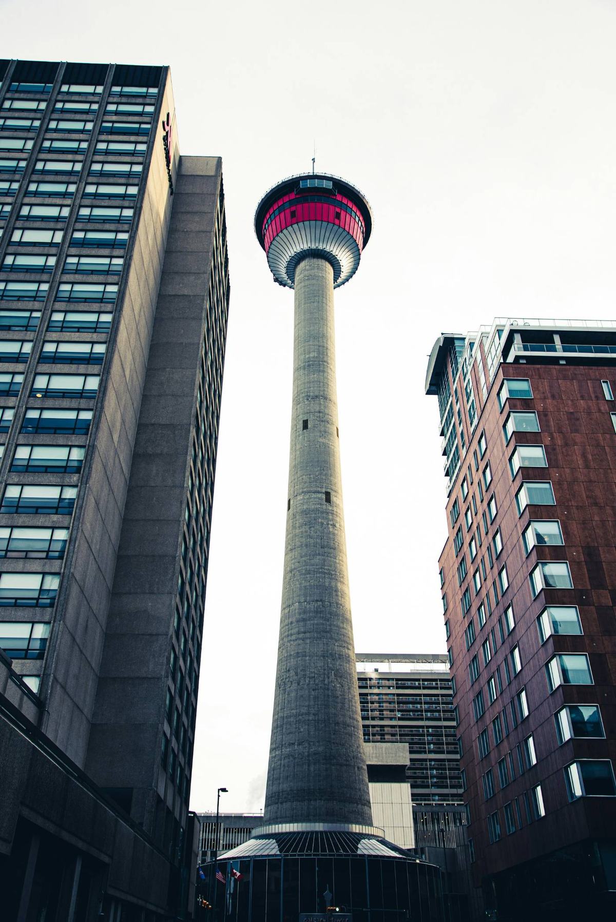 The Calgary skyline, downtown